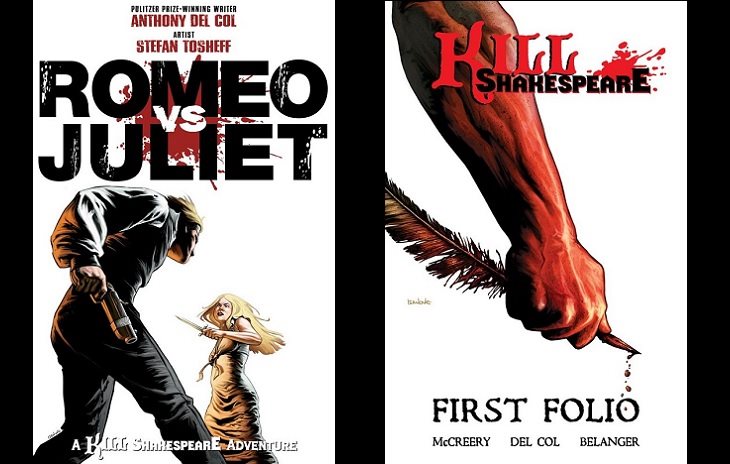 Gemstone to Publish Anthony Del Col’s Kill Shakespeare Graphic Novel Series