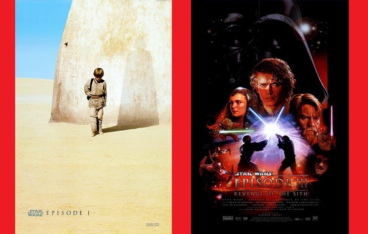 A Retrospective on Star Wars Prequel Trilogy Posters