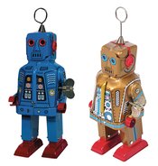 SPACE ROBOT 8IN TIN TOY