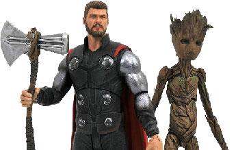 marvel select thor groot