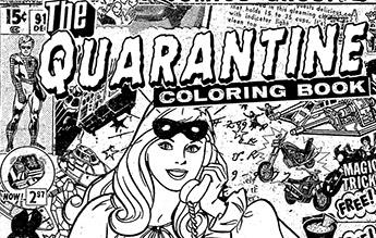 the quarantine coloring book