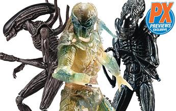 Hiya Toys Unleashes Four New Previews Exclusive Alien And Predator Action Figures Previews World