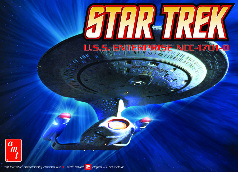 FEB101507 STAR TREK ENTERPRISE D 12500 SCALE MODEL KIT Previews World