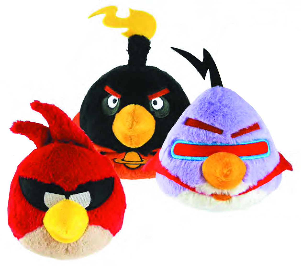 May121692 - Angry Birds Space 16-in Purple Bird Plush - Previews World