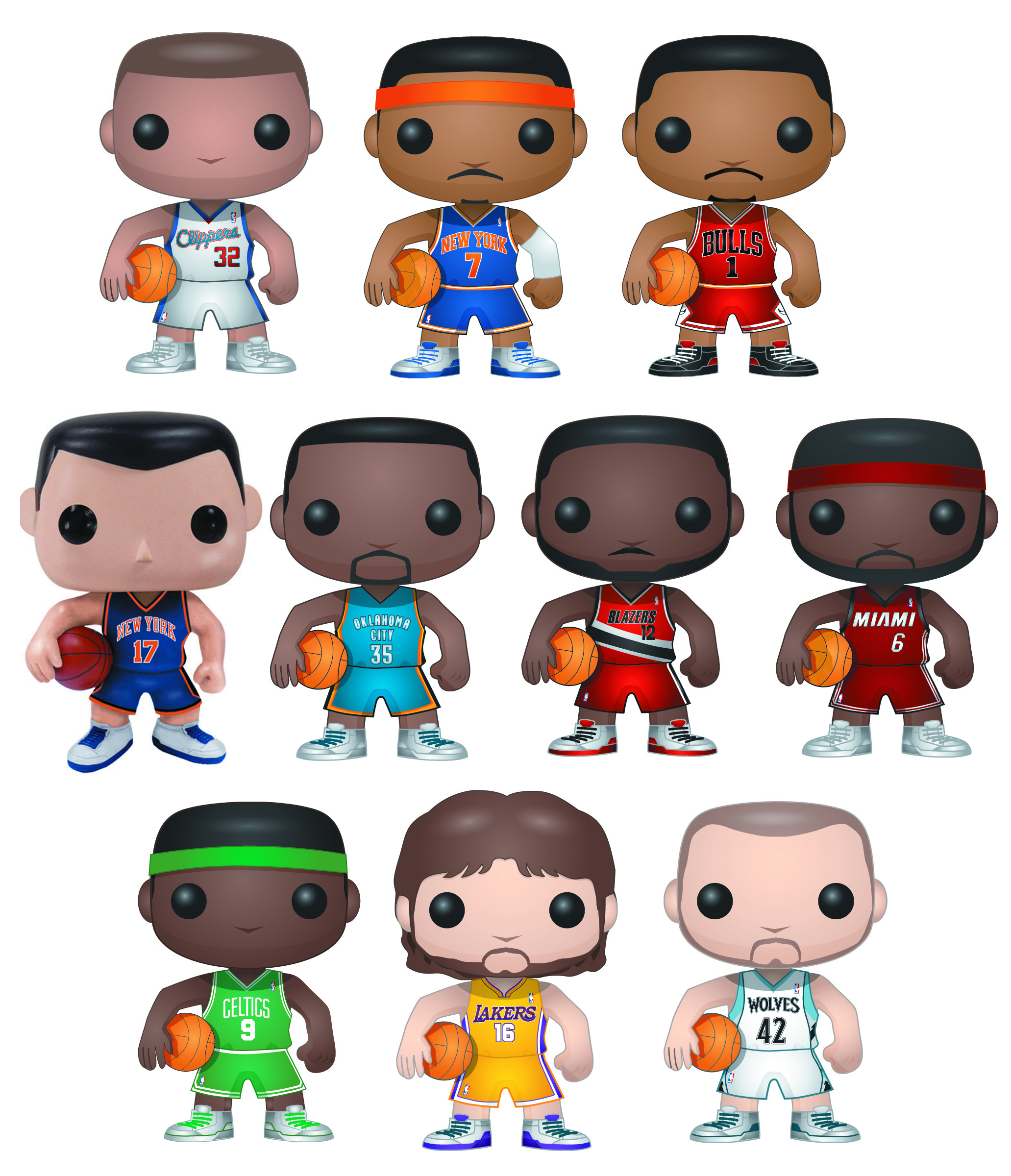 MAY121824 - POP NBA VINYL FIGURE 16PC ASST - Previews World