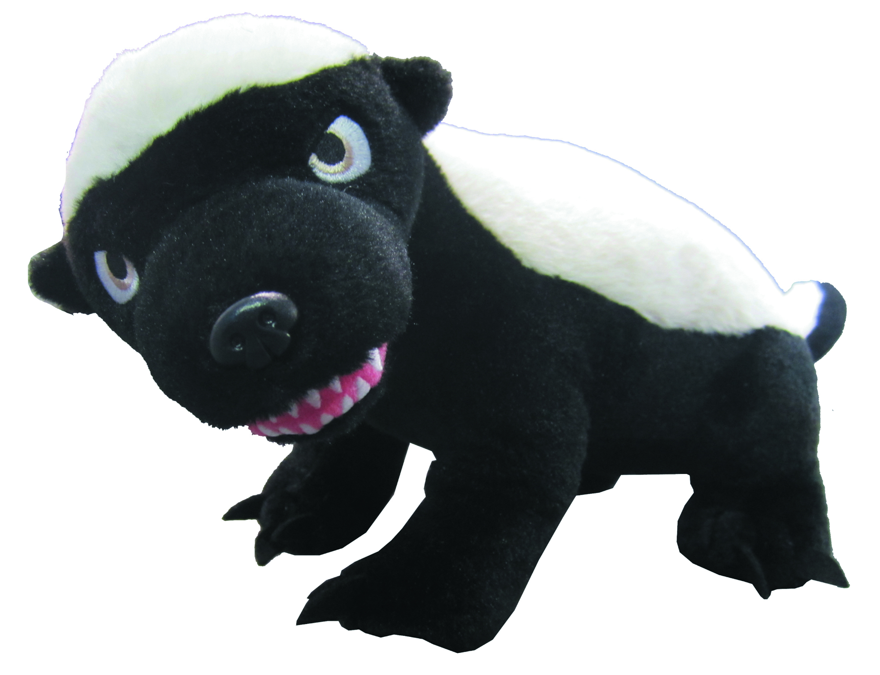 plush badger toy