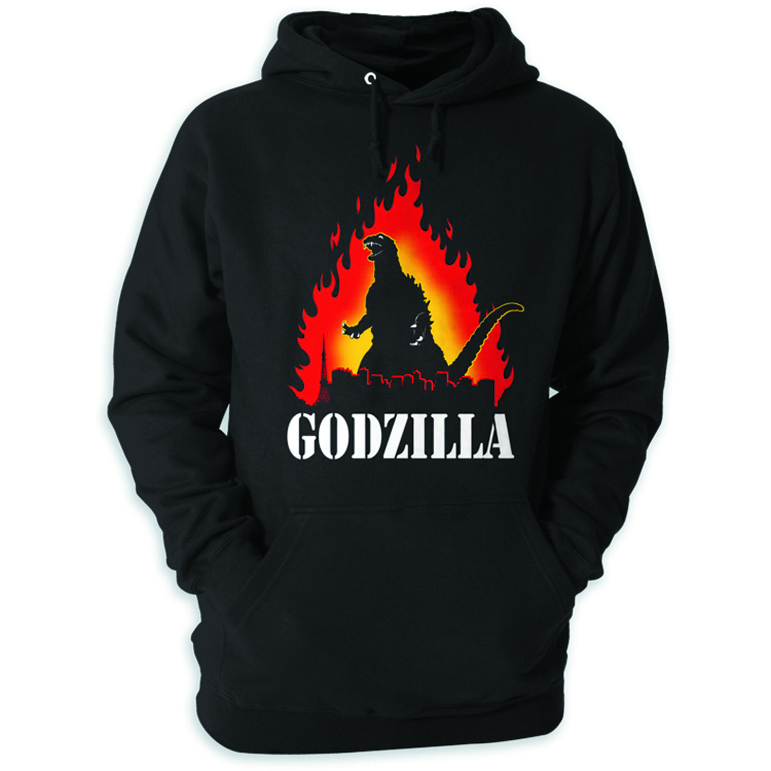 JUL131588 - GODZILLA FIRE STARTER PX BLK HOODIE XXL - Previews World