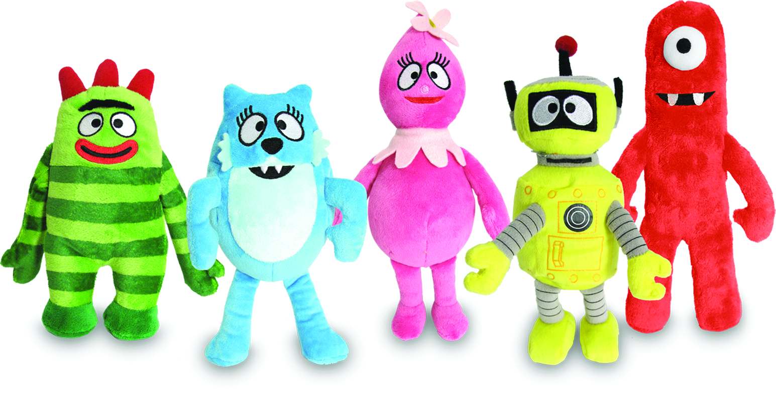 yo gabba gabba plex plush