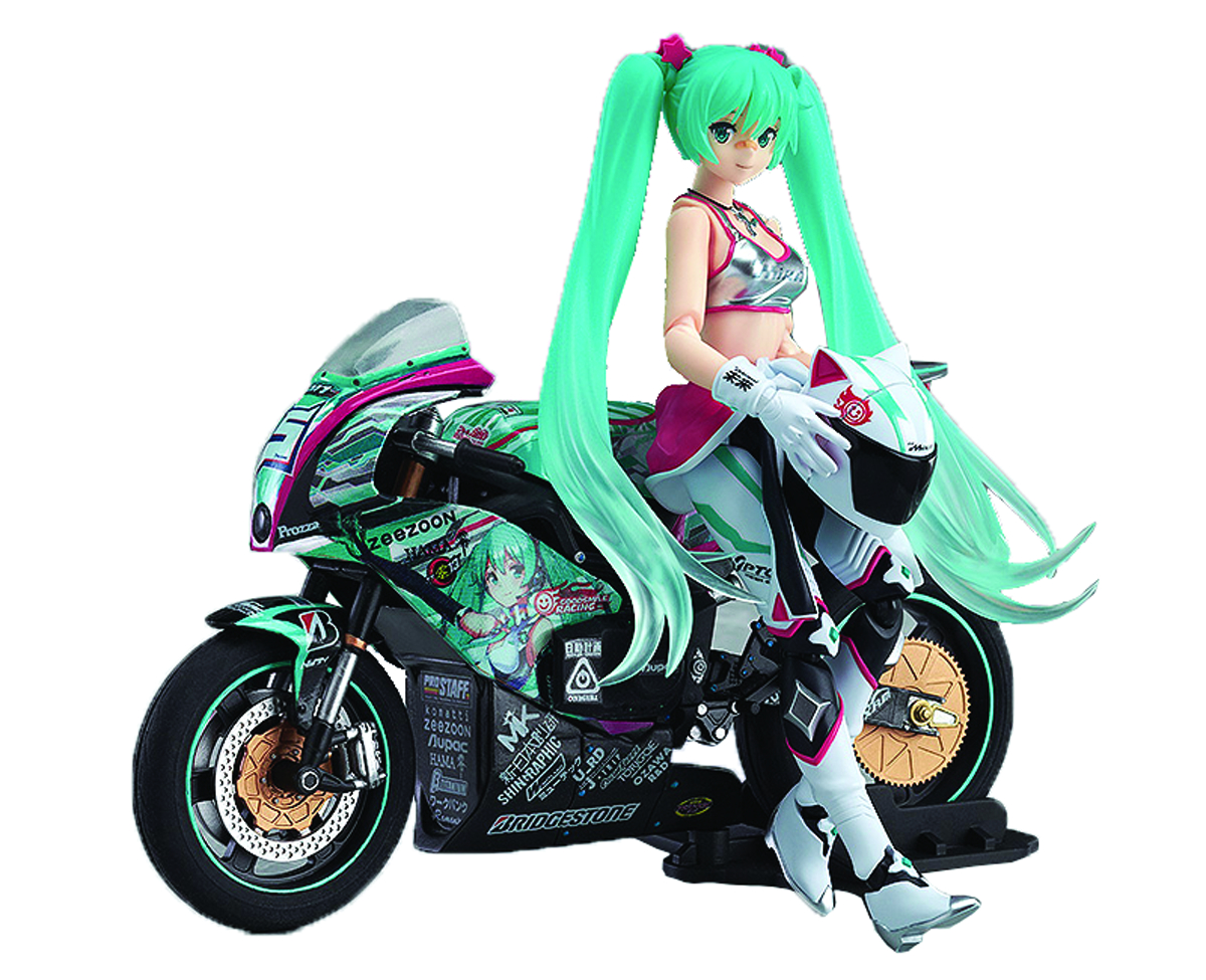 miku bike figure