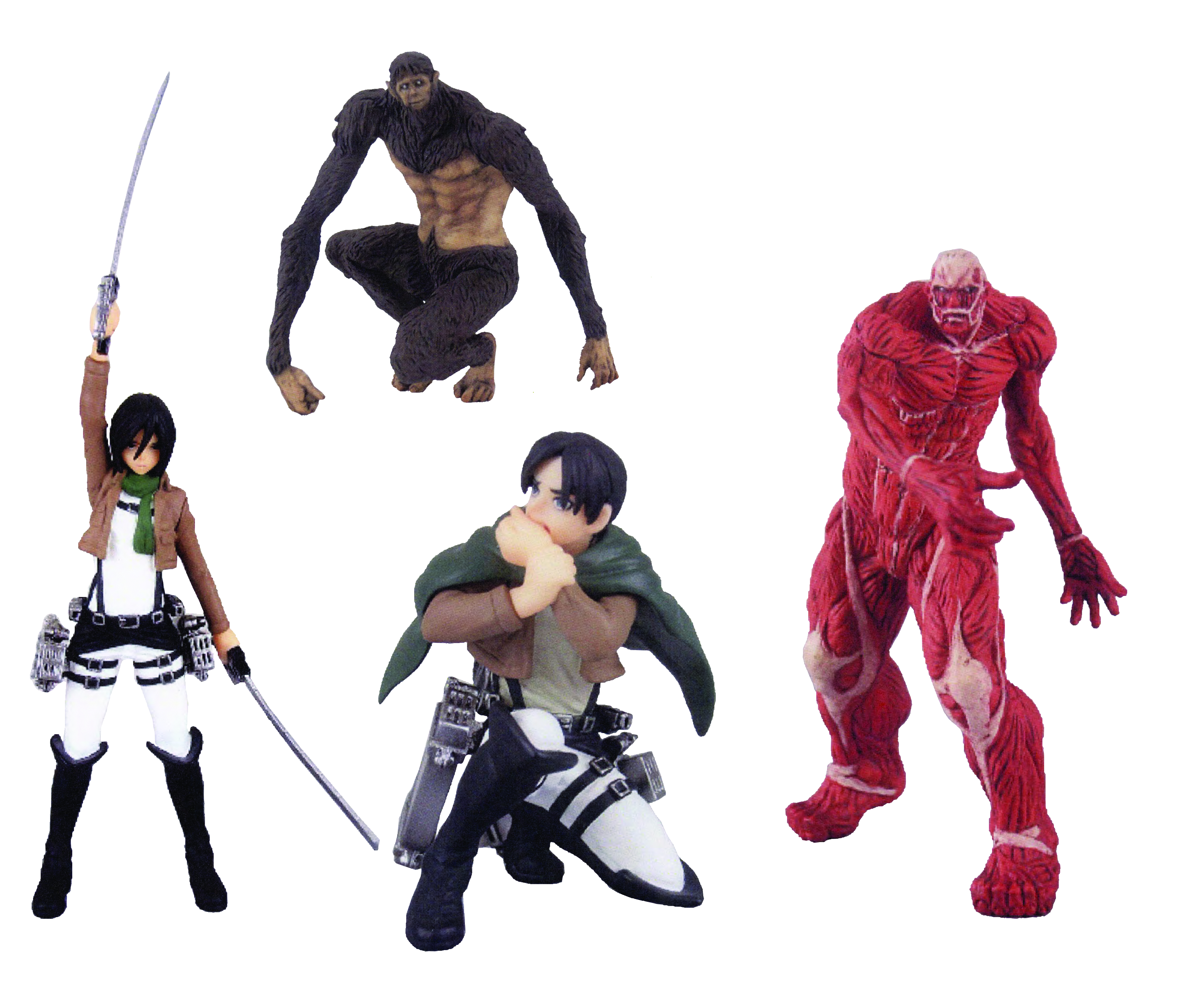 FEB158482 - ATTACK ON TITAN CAPSULE TOYS 30CT DS - Previews World