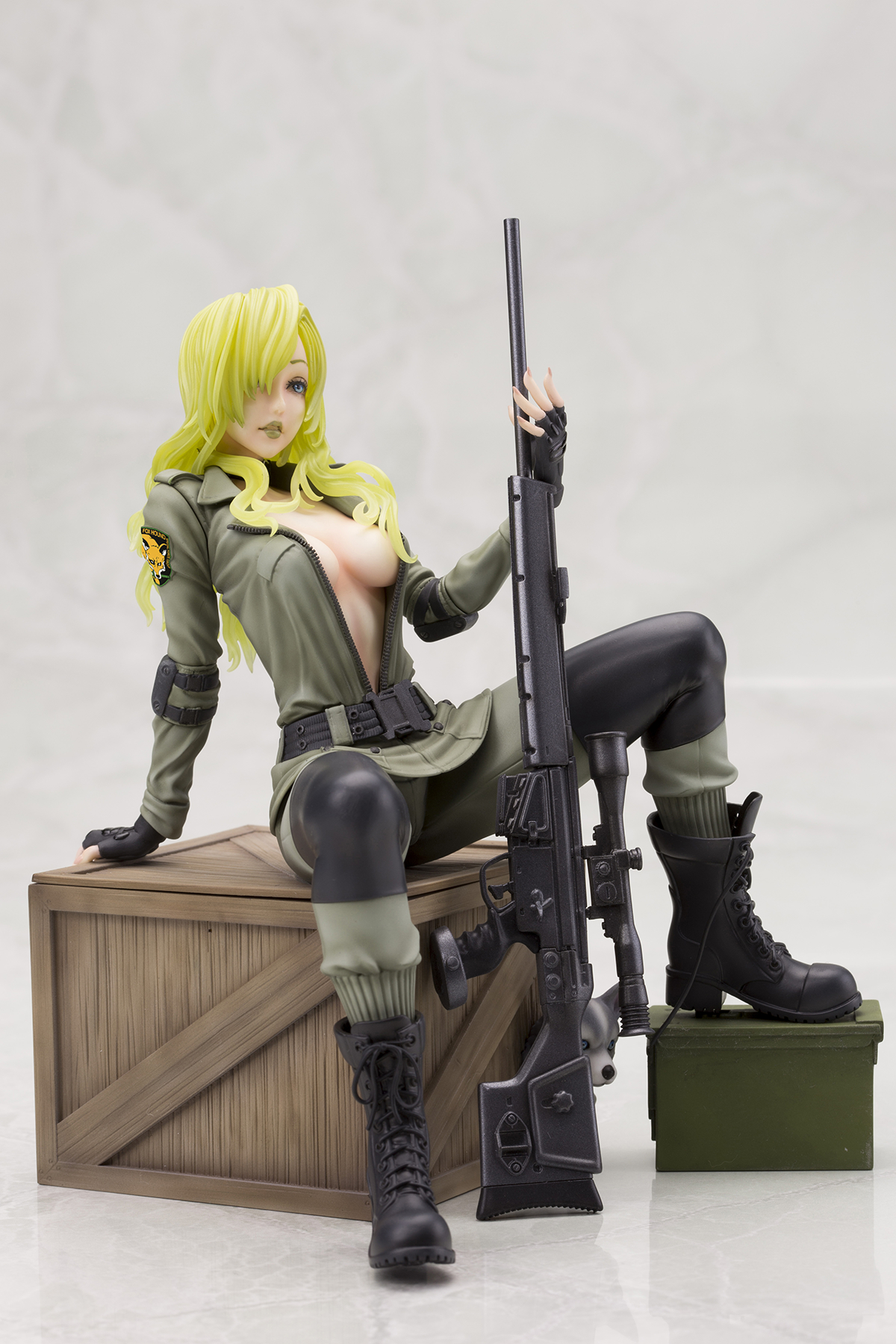 Dec152338 Metal Gear Solid Sniper Wolf Bishoujo Statue Previews World