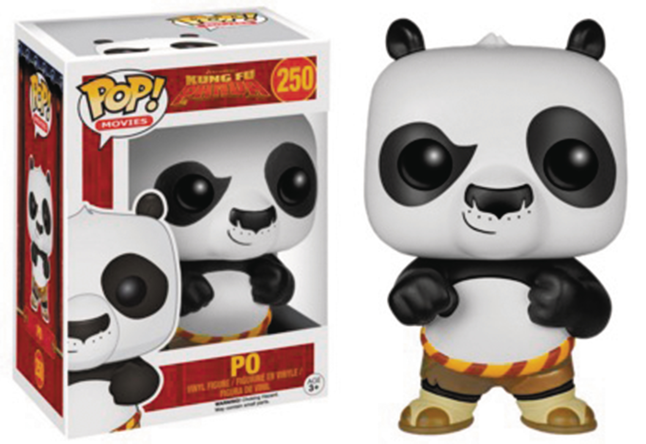 JAN168440 - POP KUNG FU PANDA PO FLOCKED VINYL FIG - Previews World