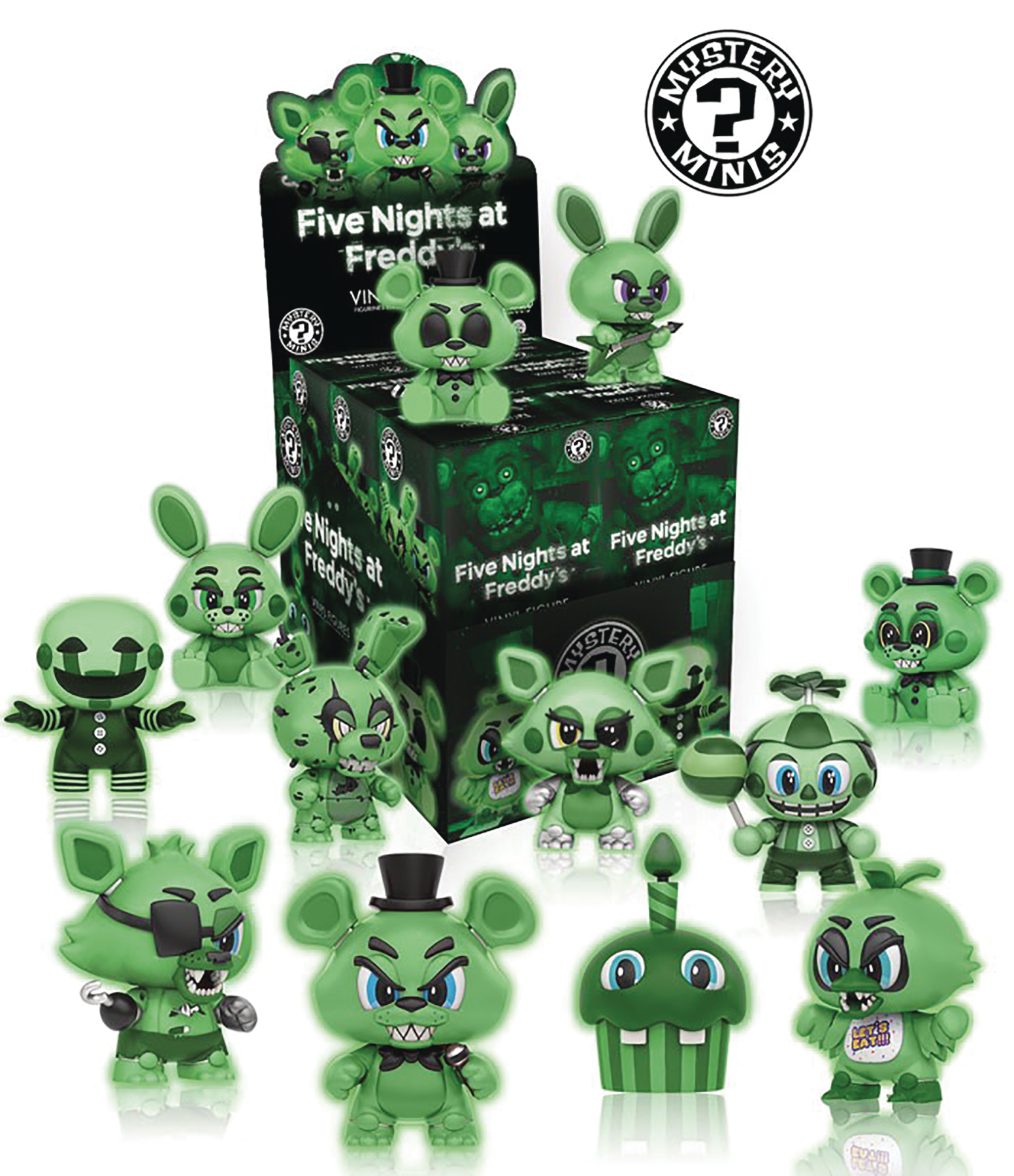 fnaf mystery minis hot topic