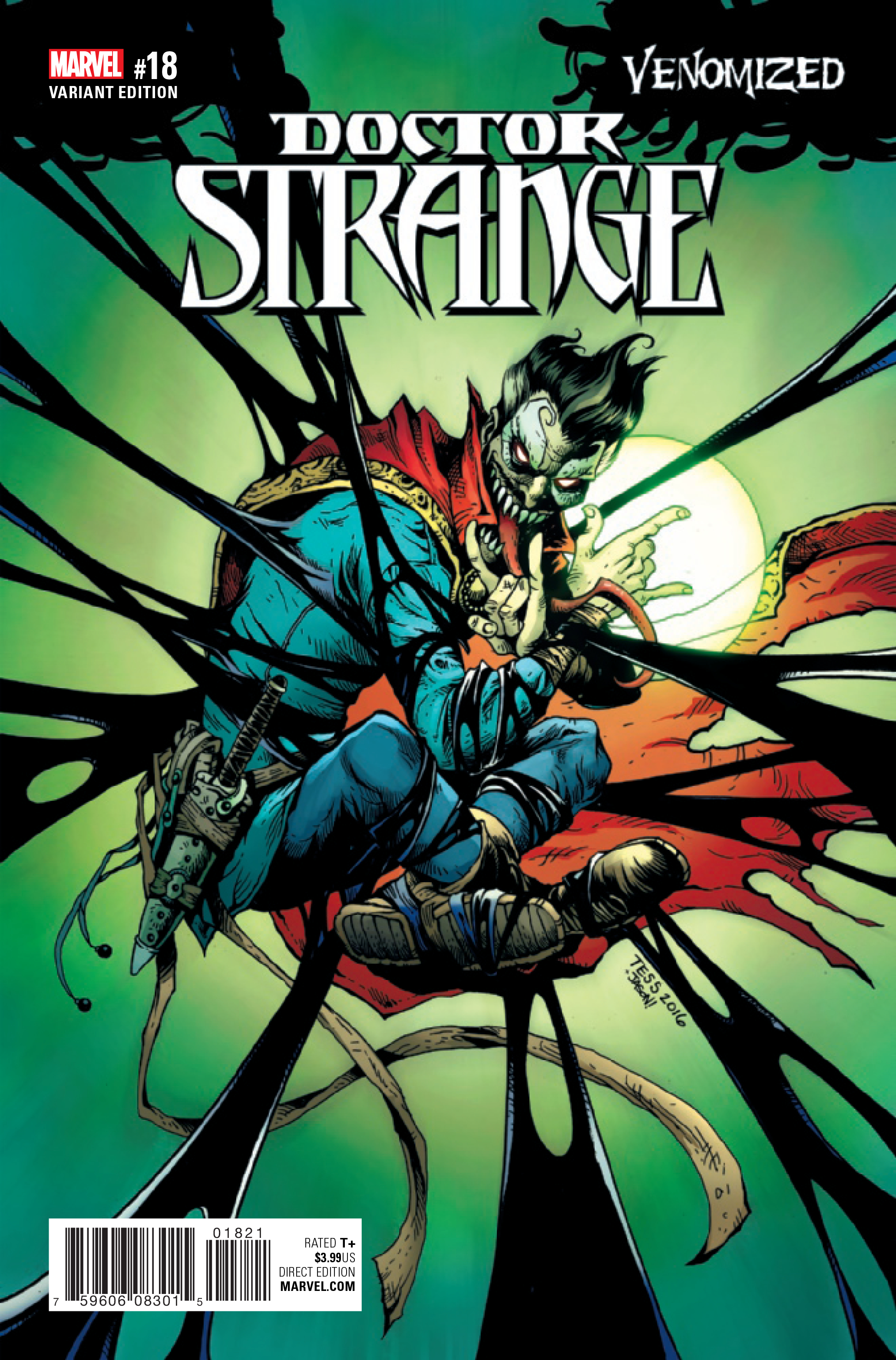 JAN171039 - DOCTOR STRANGE #18 FOWLER VENOMIZED VAR - Previews World