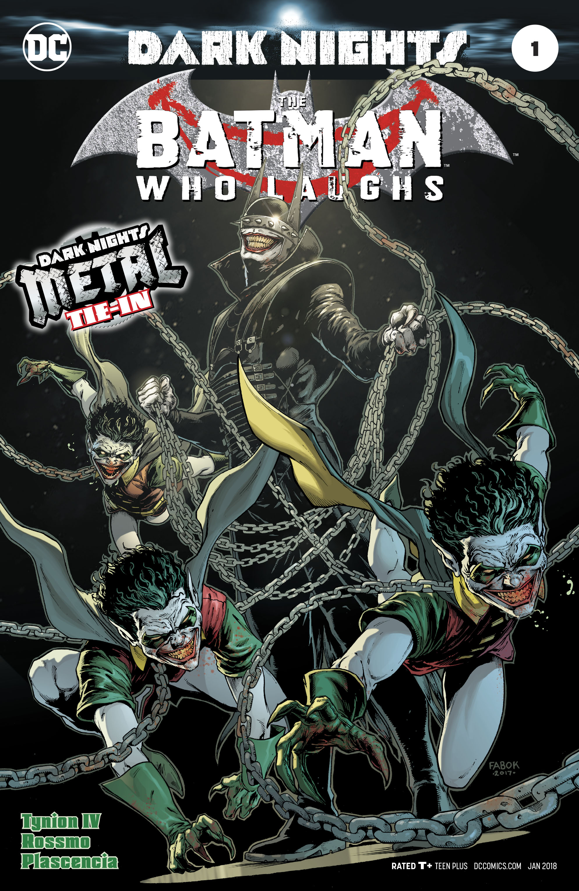 AUG170173 - BATMAN WHO LAUGHS #1 (METAL) - Previews World