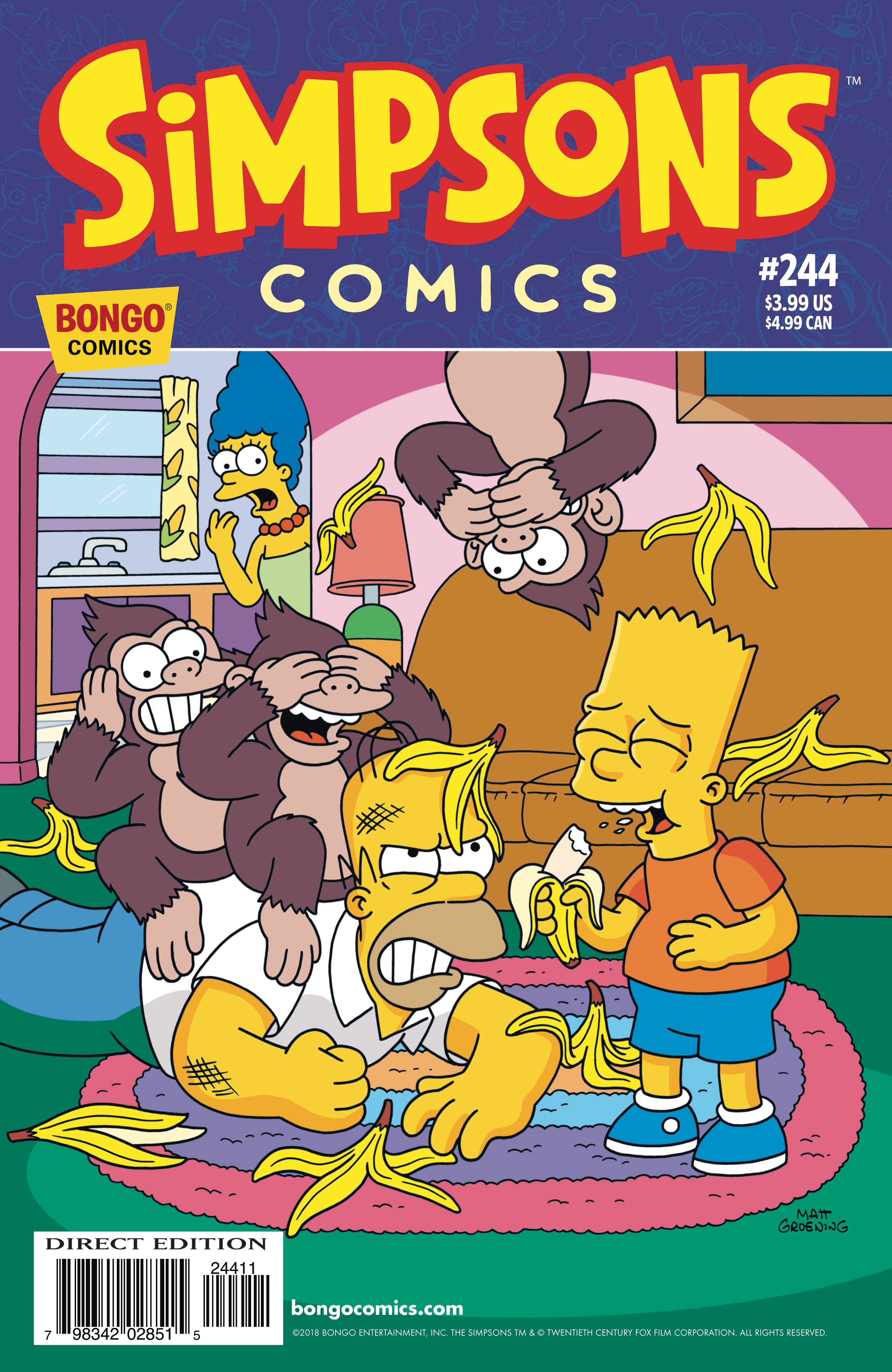 APR181388 - SIMPSONS COMICS #244 - Previews World