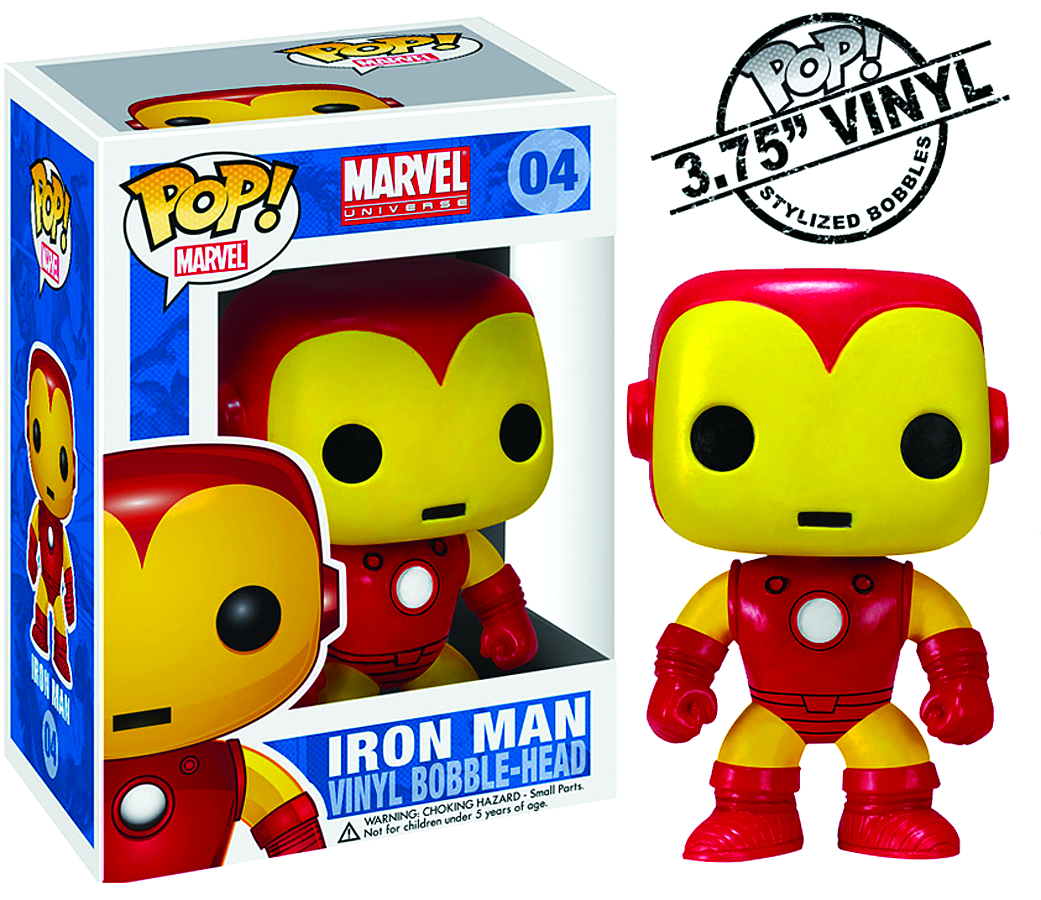 May Pop Marvel Iron Man Vinyl Fig Previews World