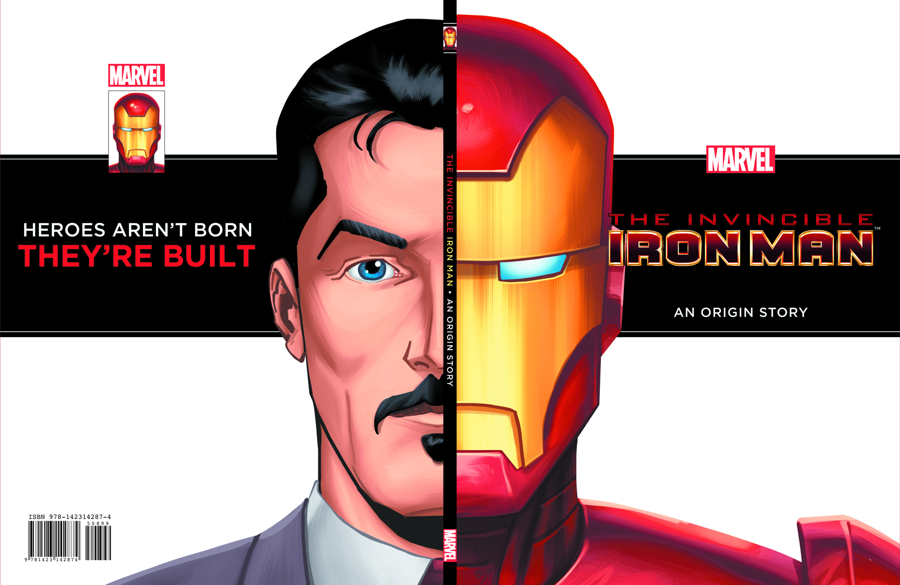 AUG111118 INVINCIBLE IRON MAN ORIGIN STORY YR HC Previews World