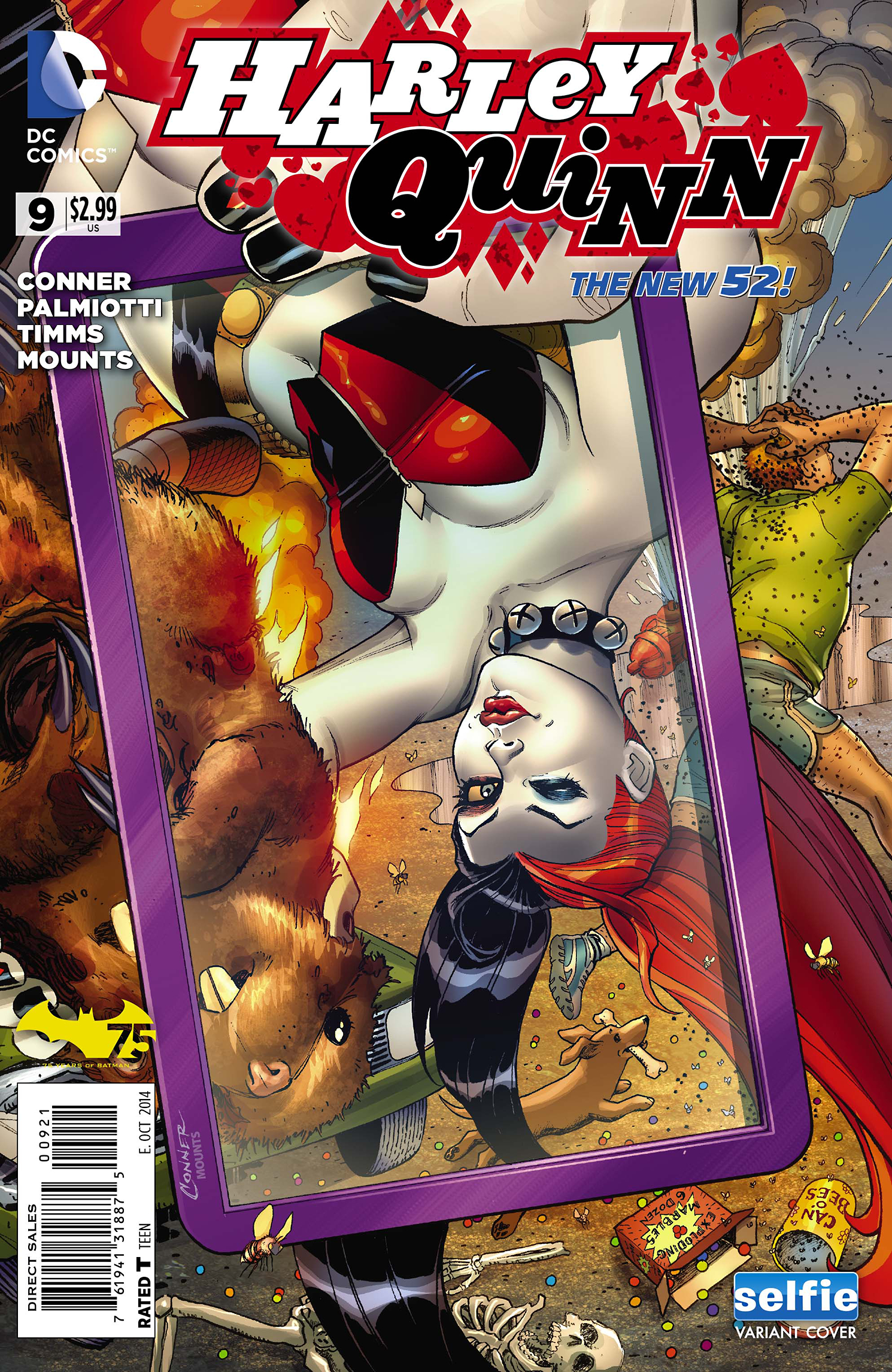 Jun Harley Quinn Dcu Selfie Var Ed Previews World