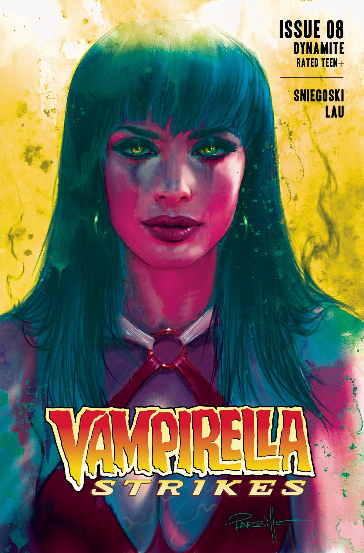 SEP228873 VAMPIRELLA STRIKES 8 CVR M FOC PARRILLO ULTRAVIOLET