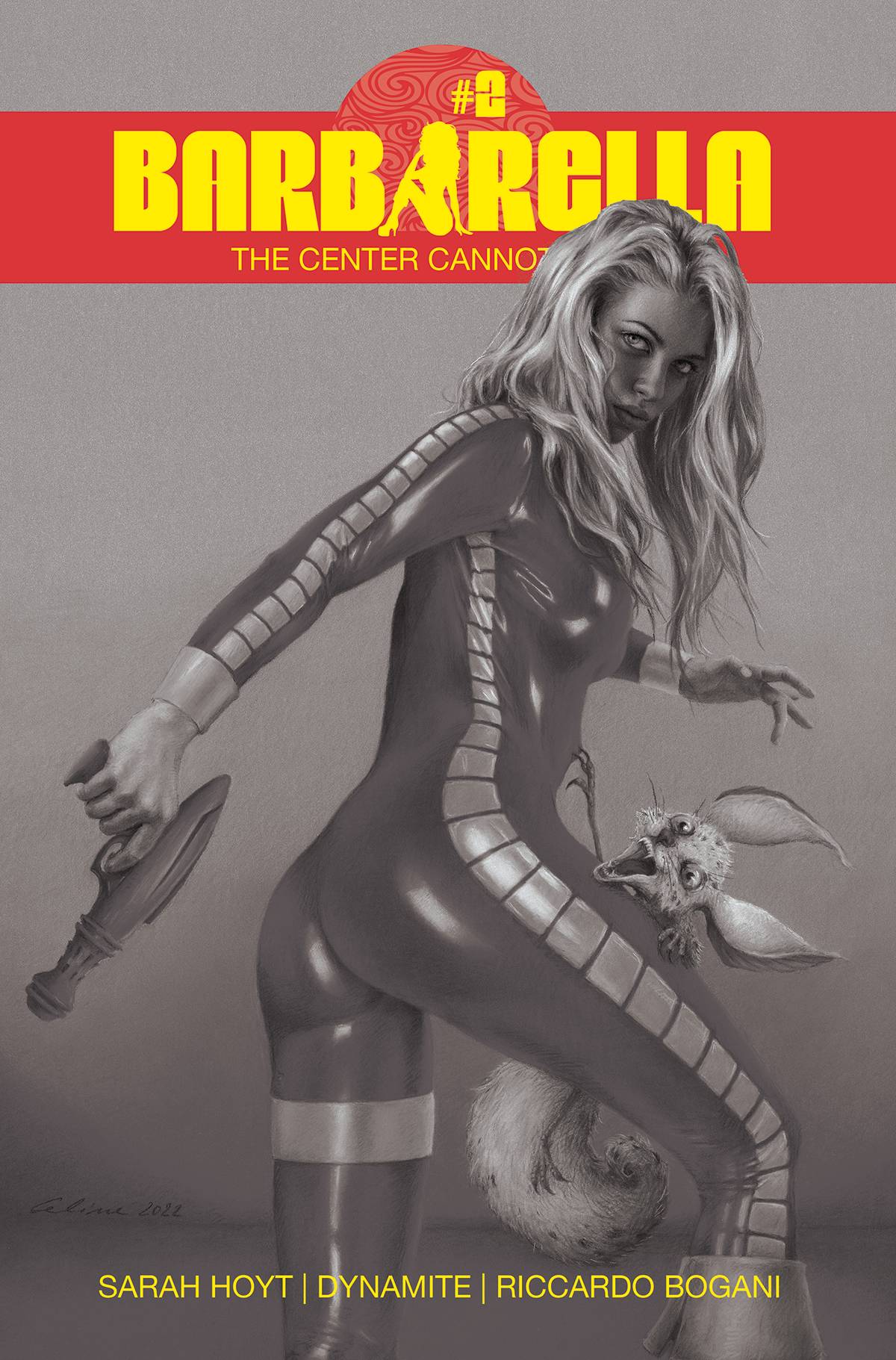 JAN239020 BARBARELLA CENTER CANNOT HOLD 2 CVR N FOC 7 COPY CELINA B