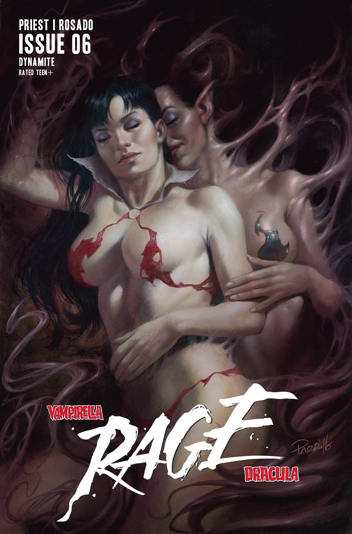 Nov Vampirella Dracula Rage Cvr A Parrillo Previews World