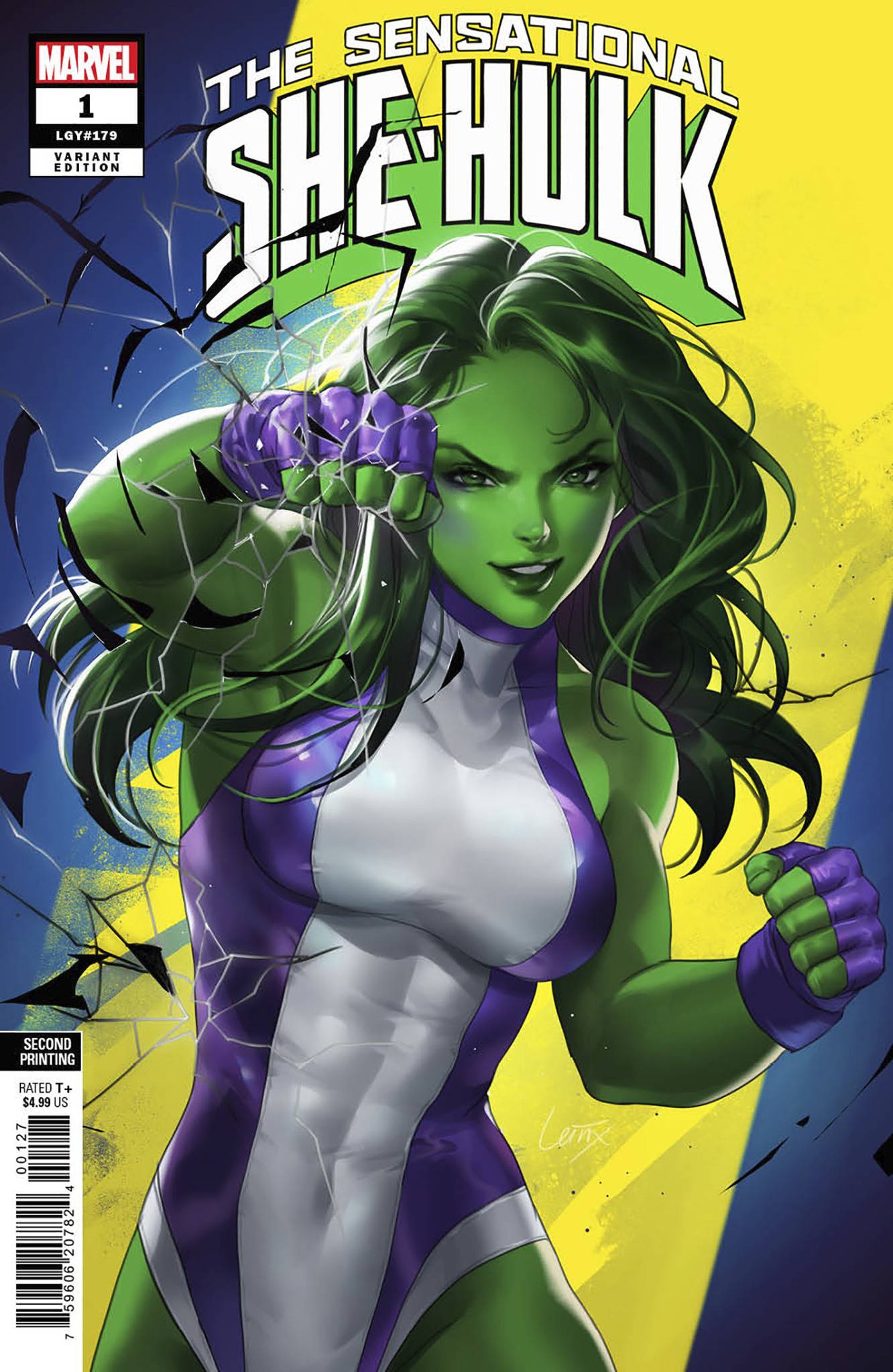 Sep Sensational She Hulk Nd Ptg Copy Incv Leirix Var