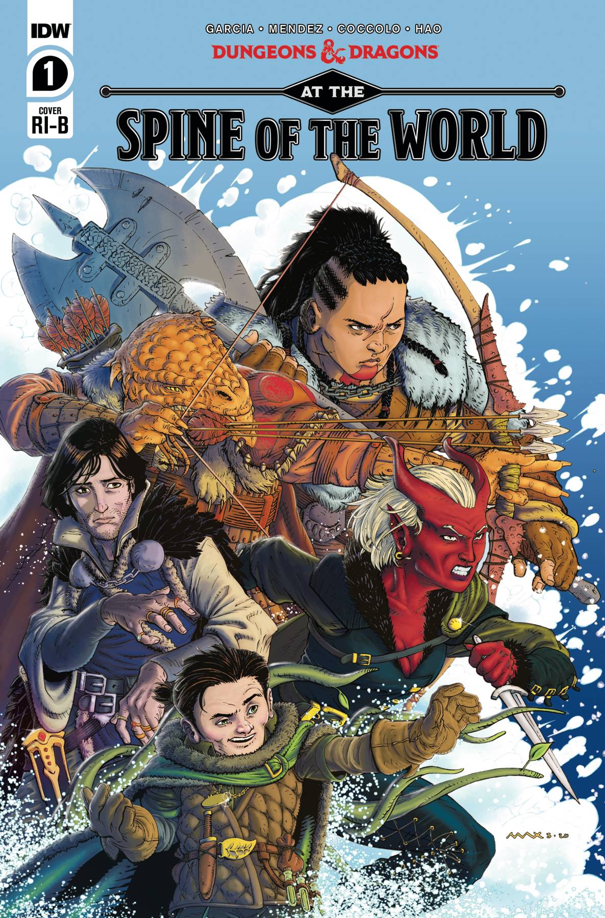Dungenons & Dragons Shadows of the Vampire #2 1:10 RI Variant Comic Book IDW 