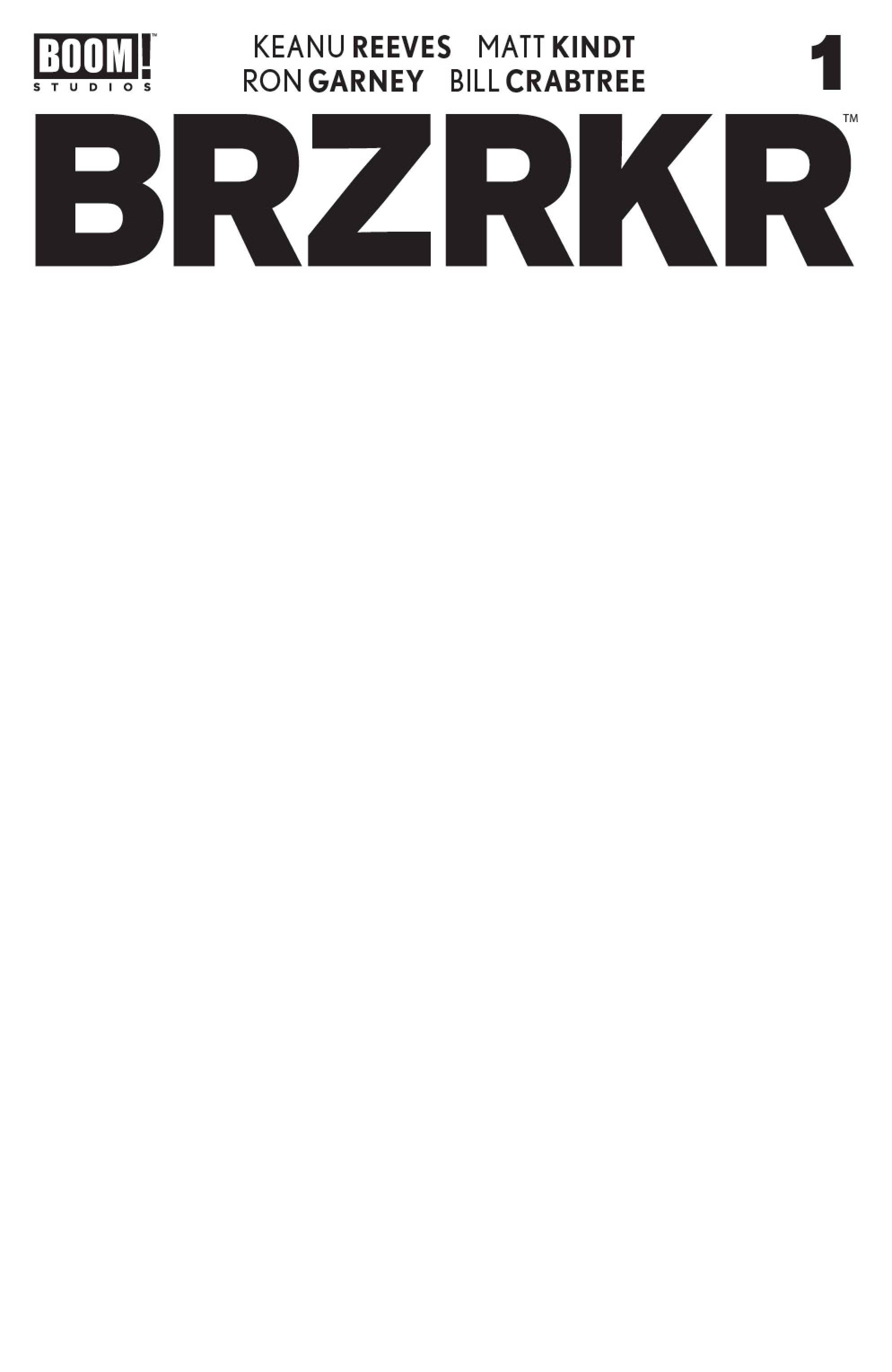 BRZRKR (BERZERKER) #1 CVR C BLANK SKETCH VAR (MR)