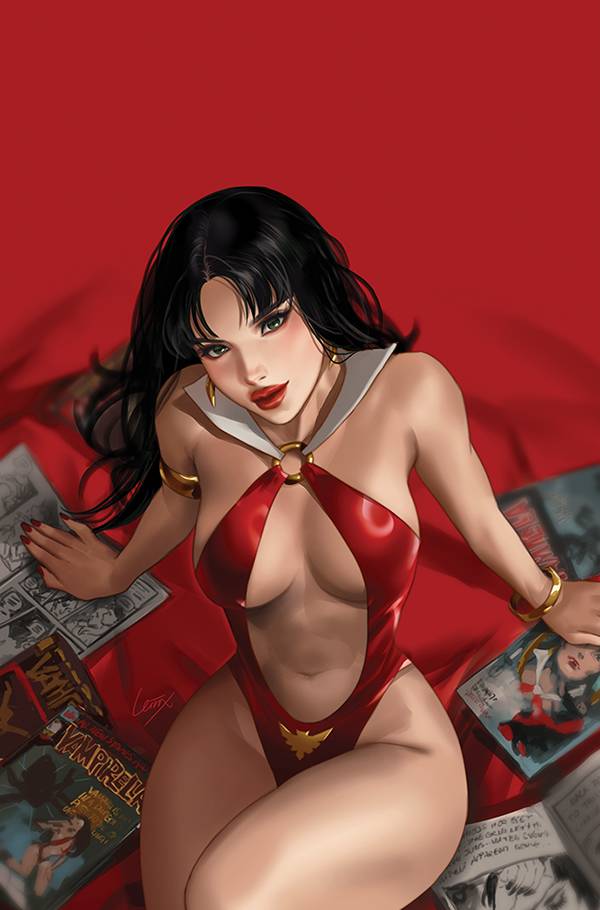 APR230536 VAMPIRELLA VS SUPERPOWERS 2 CVR N 25 COPY INCV LEIRIX