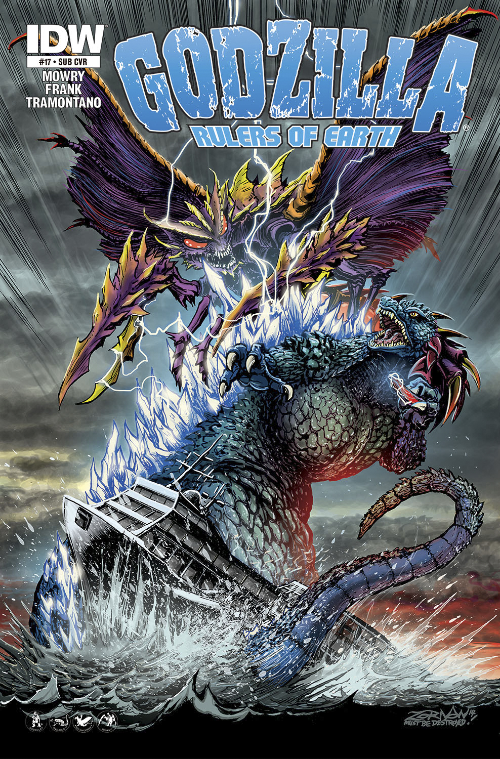 Previewsworld - Godzilla Rulers Of The Earth #18 Subscription Var