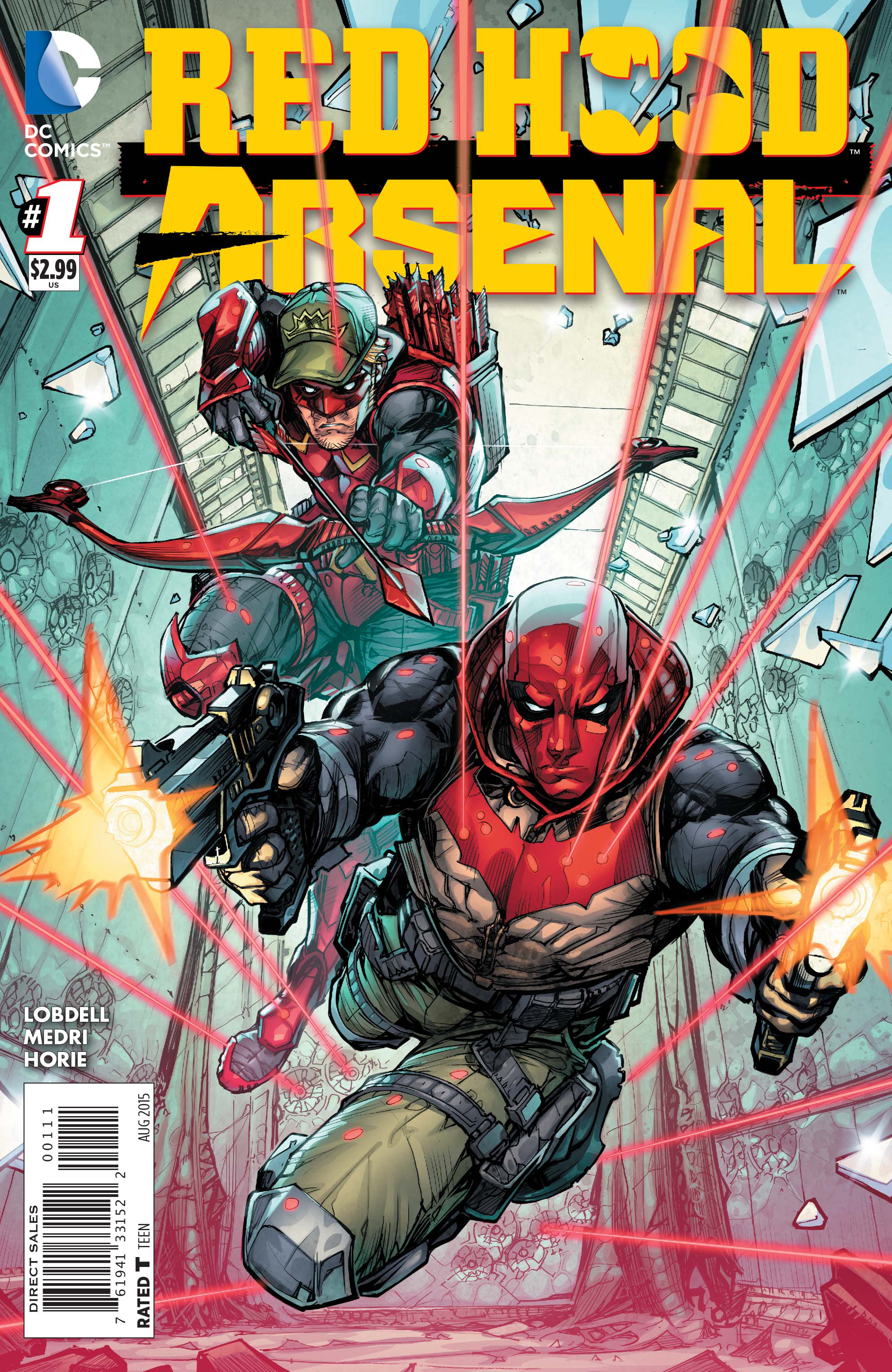 Comic Review: Red Hood/Arsenal (2015- ) #1 - Nerds on the Rocks