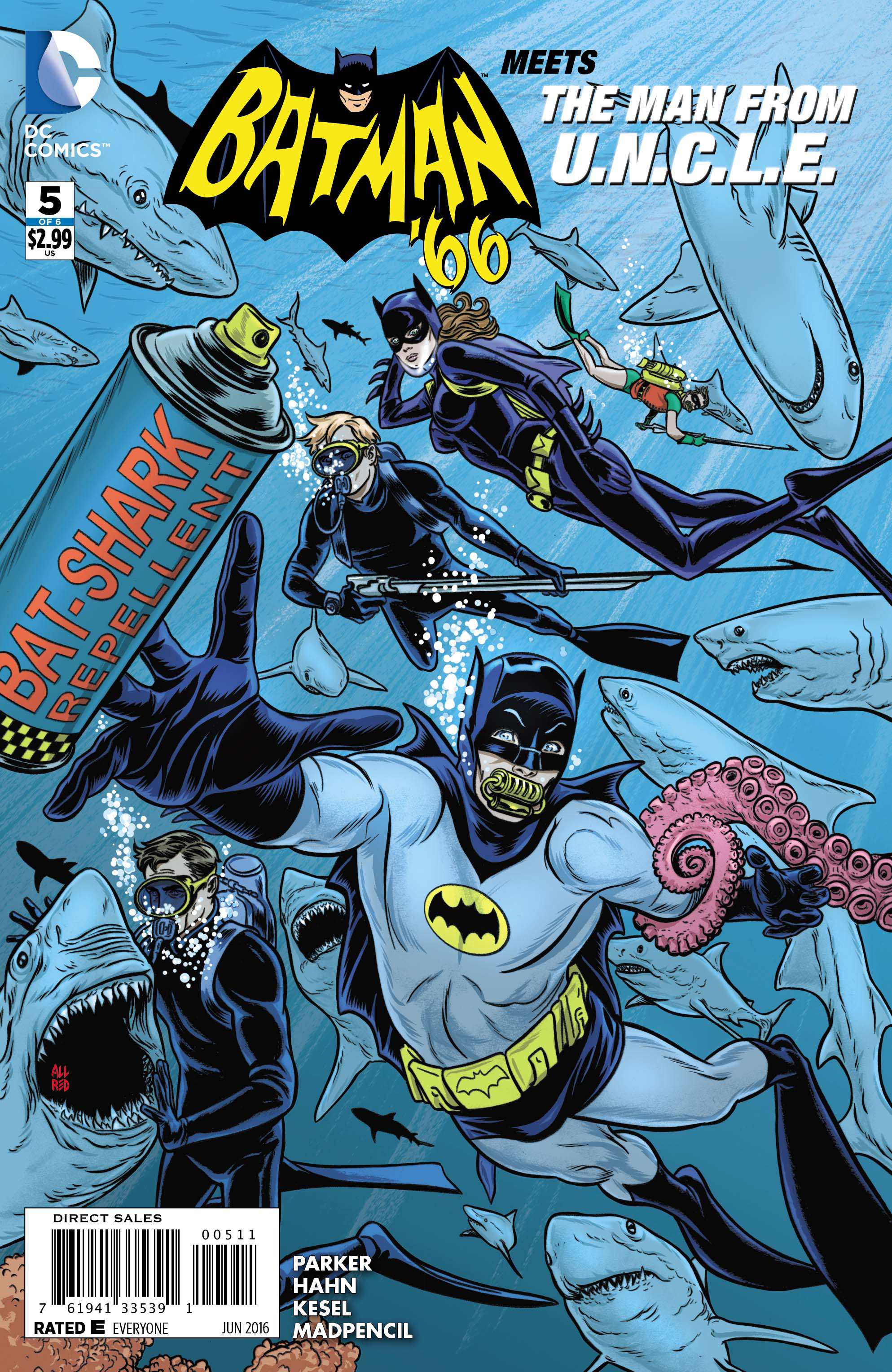 PREVIEWSworld - BATMAN 66 MEETS THE MAN FROM UNCLE #5 (OF 6)