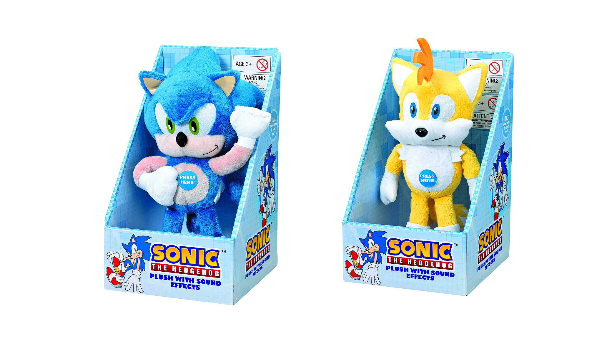 sonic talking plush