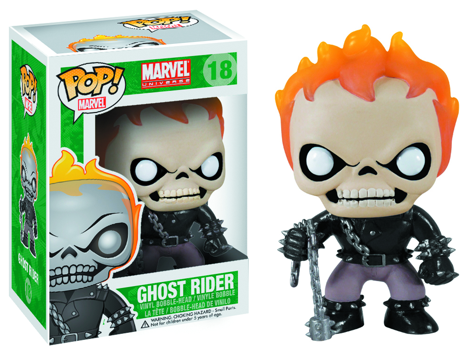 PREVIEWSworld - POP MARVEL GHOST RIDER VINYL FIG (C: 1-1-1)