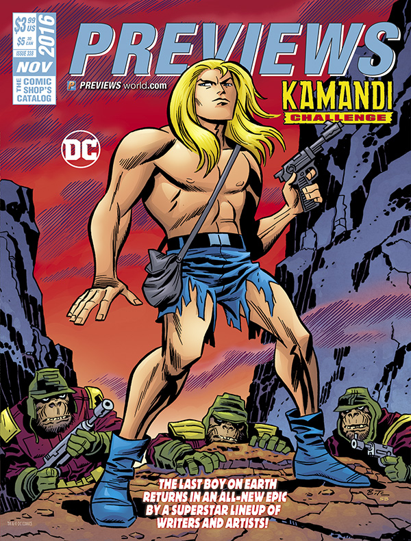 Front Cover -- DC Entertainment's The Kamandi Challenge