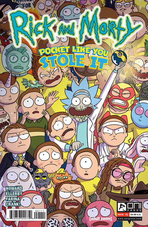 Oni Press Announces New RICK AND MORTY Mini Series POCKET LIKE YOU