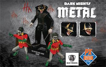 New PX Pre-Order: FCBD 2023 Dark Knights Metal DAH-063DX Batman Who Laughs & Robin Figures