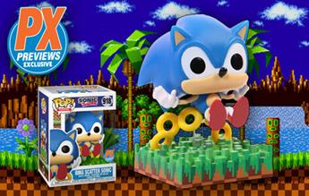 Sonic the Hedgehog Ring Scatter Exclusive Funko Pop!