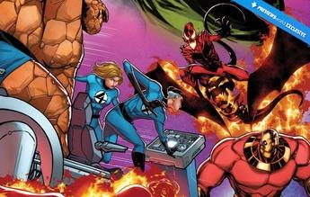 Exclusive Marvel First Look Preview: The Fantastic Four Enter the Venom War!