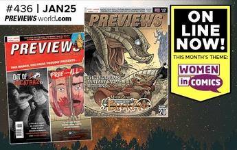 Get Your Digital Version of the January PREVIEWS!