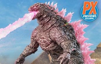 New PX Pre-Order: Hiya Exquisite Basic Godzilla X Kong Heat Ray Godzilla Action Figure