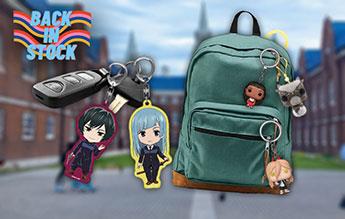 Anime Keychains and More Back in Stock