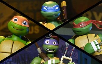 TMNT 2012 Turtles Team Up as Ultimate NECA Action Figures