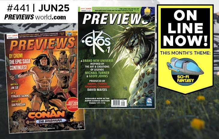 Sneak Previews: Titan's Conan the Barbarian Returns to the Cover of PREVIEWS