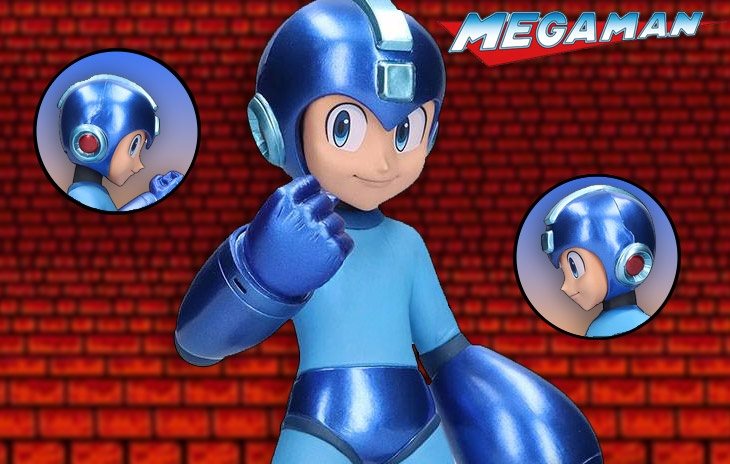 Mega Man Metallic Color Statue Powers Up for Pre-Order