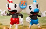 Make a Deal to Pre-Order These PREVIEWS Exclusive Cuphead Action Figures from 1000 Toys