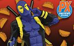Deadpool Dons the Blue and Yellow for a New PX Gallery Statue from Diamond Select Toys