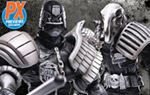 New PX Pre-Orders: Black and White Judge Dredd Figures from Hiya Toys