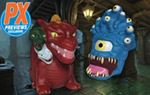Crush the Beholder & Tiamat Smashies in Your Next Campaign with the PX D&D Stress Dolls 2-Pack